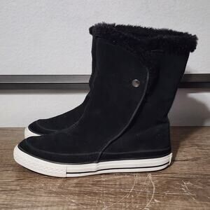 Converse All-Star CT Beverly Women's Mid Calf Winter Boots Shoes Size 7 Black